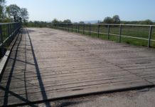 Wola. Zamknięcie mostu ‘Wójtowego’ w kierunku Brzeszcz