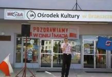 Komunistyczny wiec przed Ośrodkiem Kultury?