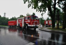 Ponad 50 interwencji Straży Pożarnej po nawałnicy, która przetoczyła się przez teren Gminy Brzeszcze -FOTO-