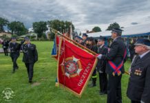 Uroczystość z okazji 70-lecia i nadania sztandaru OSP Skidziń -FOTO-