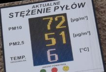 Nowy czujnik zanieczyszczeń powietrza