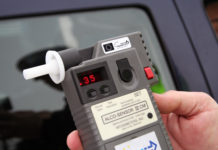 Czarna seria kierujących z promilami