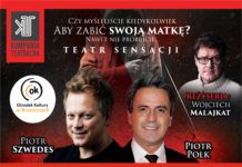 “Pół na pół” – spektakl z udziałem Piotra Polka i Piotra Szwedesa w OK