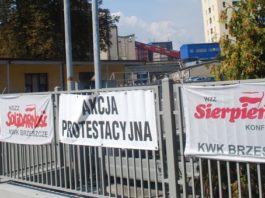 Pogotowie Strajkowe w ZG Brzeszcze- cierpliwość górników się skończyła