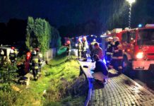 Zdarzenie drogowe na ulicy Ofiar Oświęcimia w Brzeszczach- 3 osoby trafiły do szpitala