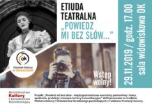 Etiuda teatralna – “Powiedz mi bez słów…”