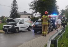 Groźne zderzenie na Nosala