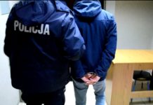 Przewracał kosze, kopał zaparkowane samochody