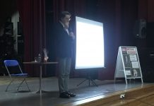 Michał Rusinek na spotkaniu z brzeszczańskimi czytelnikami