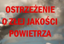 Ostrzeżenie dla powiatu oświecimskiego