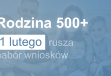 Ruszył nabór wniosków w programie Rodzina 500+
