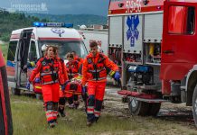 „Bezpieczna Małopolska”- w akcji m.in. strażacy OSP i ratownicy Zintegrowanej Służby Ratowniczej z Jawiszowic -FILM i ZDJĘCIA-