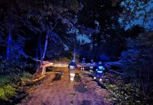 To była niespokojna noc strażaków z gminy Brzeszcze