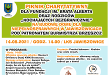 Piknik charytatywny Fundacji im. Brata Alberta. Cel: budowa domu dla niepełnosprawnych