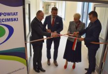 Oficjalne otwarcie przewiązek w Szpitalu Powiatowym im. Św. Maksymiliana Kolbe w Oświęcimiu.
