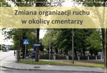 Zmiana organizacji ruchu w okolicy cmentarzy