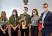 Betlejemskie Światło Pokoju dotarło dziś do starostwa