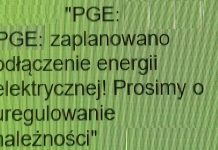 SMS o niedopłacie rachunku za prąd? Uwaga na oszustów!