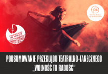 PODSUMOWANIE PRZEGLĄDU TEATRALNO-TANECZNEGO „WOLNOŚĆ TO RADOŚĆ”.