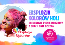 EKSPLOZJA KOLORÓW HOLI – PLENEROWY PIKNIK RODZINNY Z OKAZJI DNIA DZIECKA