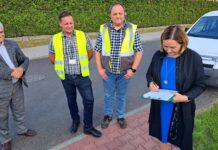 Nowa nawierzchnia i chodniki. Powiatowy trakt w Jawiszowicach po gruntownej modernizacji