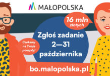 Zgłoś projekt do Budżetu Obywatelskiego Województwa Małopolskiego