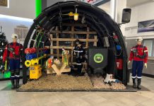 Górnicza szopka w kopalni Brzeszcze