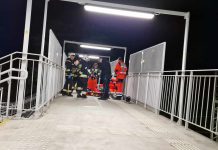 Tragedia na wiadukcie w Brzeszczach- desperata nie udało się uratować