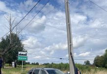 Mężczyzna z Prawie 3 Promilami Alkoholu Uderzył w Słup Energetyczny