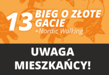 13 BIEG O ZŁOTE GACIE + Nordic Walking – WYDARZENIE POD PATRONATEM BURMISTRZA BRZESZCZ