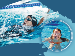 PŁYŃ AŻ NA BIEGUN – Basen Pod Platanem w Brzeszczach.