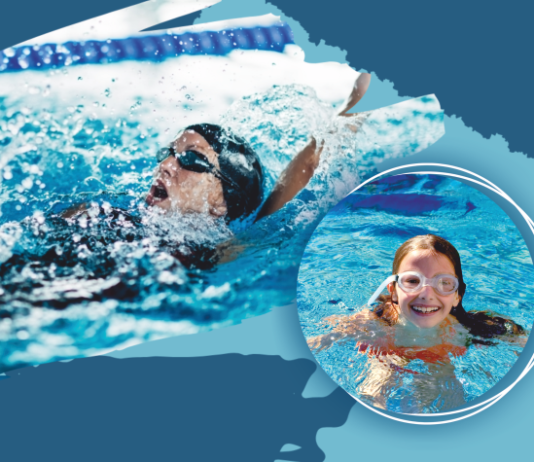 PŁYŃ AŻ NA BIEGUN – Basen Pod Platanem w Brzeszczach.