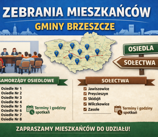 Rozpoczynają się zebrania mieszkańców w Gminie Brzeszcze