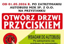 Nowe zasady otwierania drzwi w autobusach MZK