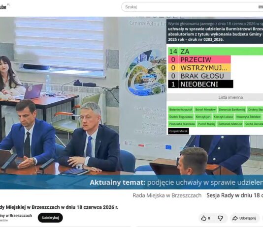 Absolutorium i wotum zaufania dla Burmistrza