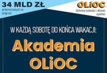 Trening reagowania akademii OLiOC w Brzeszczach