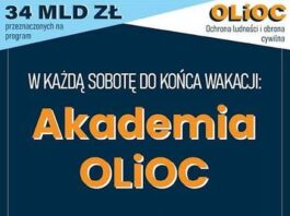 Trening reagowania akademii OLiOC w Brzeszczach
