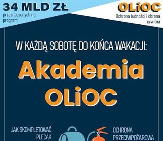 Trening reagowania akademii OLiOC w Brzeszczach
