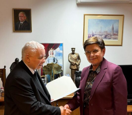 Beata Szydło przewodniczącą polskiej delegacji EKR w Parlamencie Europejskim